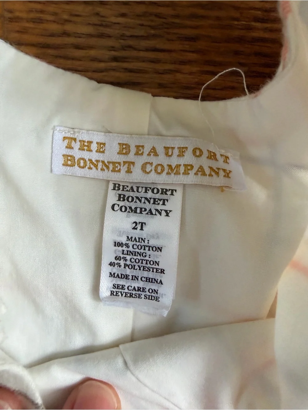 The Beaufort Bonnet Company ivory shortall